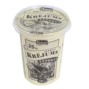 Skābais krējums EXPORTA 25% 360g