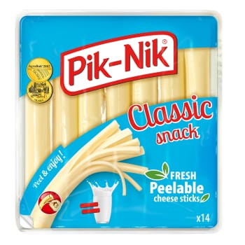 Plēšamās siera nūjiņas PIK-NIK ORIGINAL 280g