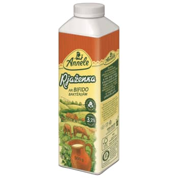 Rjaženka ANNELE 3,2% 500g