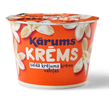 Saldā krējuma krēms KĀRUMS vaniļas 150g