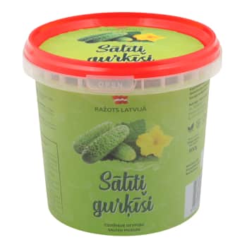 Gurķi sālīti 900g