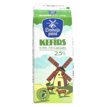 Kefīrs LIMBAŽU 2,5% 1,5kg