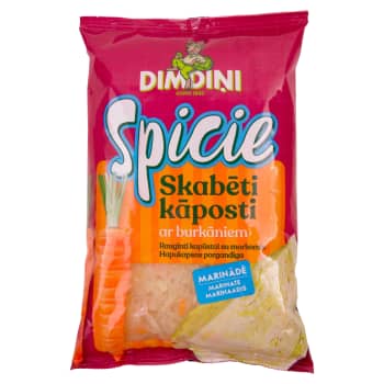 Kāposti skābēti ar burkāniem Spicie 850g