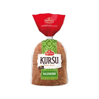 Saldskābmaize KURŠU puse, sagriezta 390g