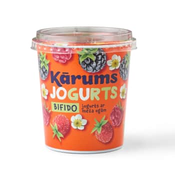 Bifido jogurts KĀRUMS ar meža ogām 350g