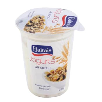 Jogurts BALTAIS ar musli 380g