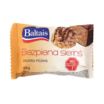 Biezpiena sieriņš BALTAIS Skudru pūznis 21% 38g