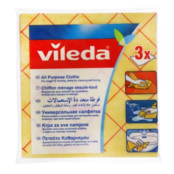 Plaša pielietojuma drāniņa VILEDA 3 gab.