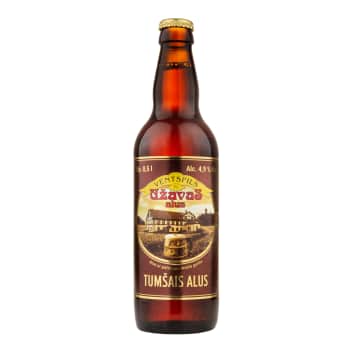 Alus UŽAVAS tumšais 4,9% 0,5L D