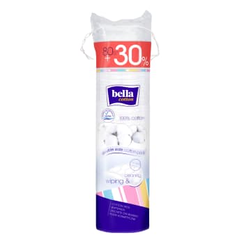 Vates plāksnītes BELLA apaļas 80gab.