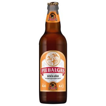 Alus PIEBALGAS SENČU gaiš. 4,5% 0,5L D