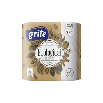 Tualetes papīrs GRITE Ecological 3k. 4r.