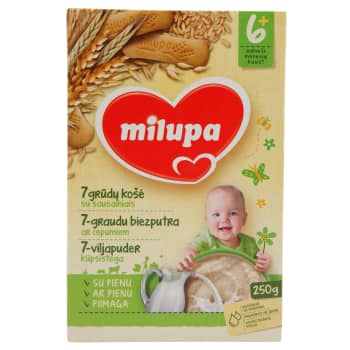 Putra MILUPA piena 7graudu-cepumu 6+250g