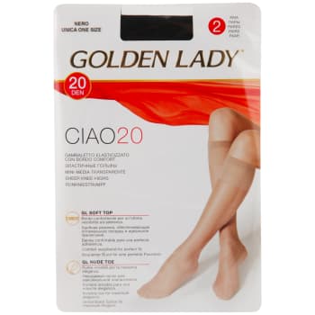 Siev.pusg.zeķes GL CIAO 20 UNI 2gb NERO
