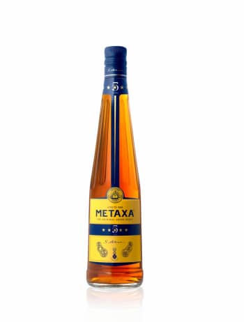 Stiprais alk. dz.METAXA 5* 38% 0,7l