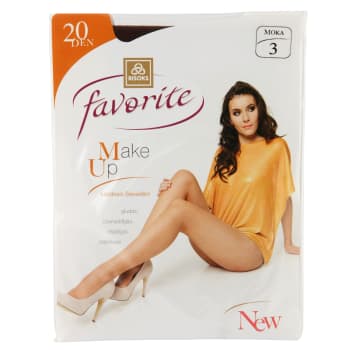 Siev.zeķbik.FAVORITE MAKE UP 20l.beige 3