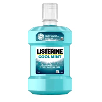 Listerine Cool Mint  mutes skalošanas līdzeklis ikdienai, 1000 ml
