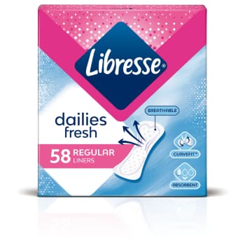 Ikd.ieliktn.LIBRESSE Normal Multi 58gab.