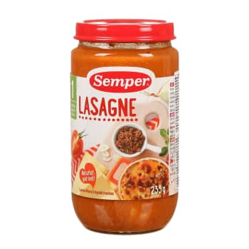 Lazanja SEMPER liellopu dārzeņu 12+ 235g