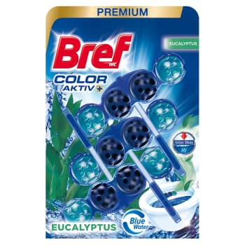 Tualetes bloks BREF CA Eucalyptus 3x50g