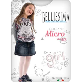 Meit.zeķb.BELLISSIMA Micro 50 bianco 10