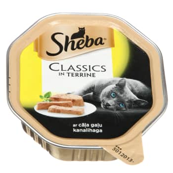 Konservēta kaķu barība SHEBA vista 85g