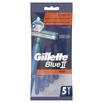 Vienr.skuvekļi GILLETTE BLUE 2 PLUS 5gb.