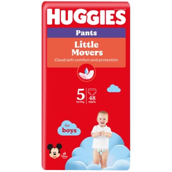 Autiņ.biks.HUGGIES Boy S5 12-17kg 48gab.