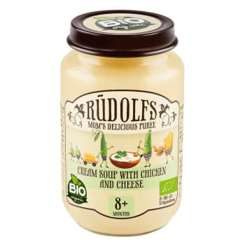 Biez.RŪDOLFS krēmzupa vist.sieru 8+ 190g