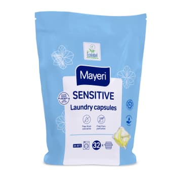 Veļas mazgāšanas kapsulas MAYERI Sensitive 32m.r.
