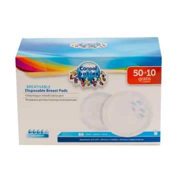 Krūštura ieliktņi Anti-slip CANPOL 60gab