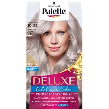 Palette Deluxe matu krāsa 10-91 (10-55) vēsi pelēcīgi blonds