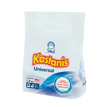 Veļas pulv.KASTANIS Univers.21m.r. 1,5kg