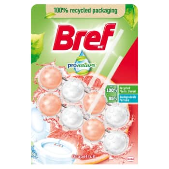 Tualetes bloks BREF PN Grapefruit 2x50g