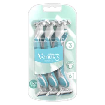 Vienr.skuv.GILLETTE VENUS 3 Sensit.6gb
