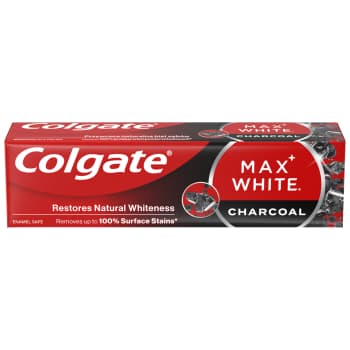 Zobu pasta COLGATE MaxWhite Charcoal 75ml