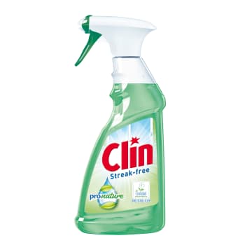 Stikla tīrīšanas līdzeklis CLIN Pro Nature 500ml