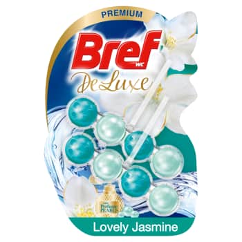 Tualetes bloks BREF DeLuxe Jasmine 2x50g