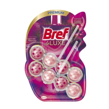 Tualetes bloks BREF DeLuxe Magnolia2x50g