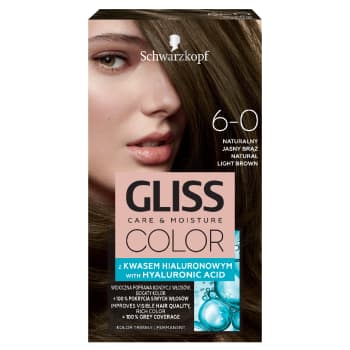 Matu krāsa GLISS COLOR 6-0 gaiši brūns