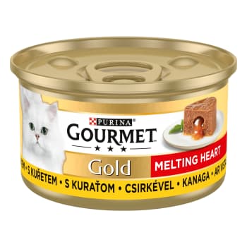 Kaķu konservi GOURMET GOLD pastēte ar tunci 85g