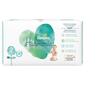 Autiņbiksītes PAMPERS Harmonie S2 4-8kg 39gab.