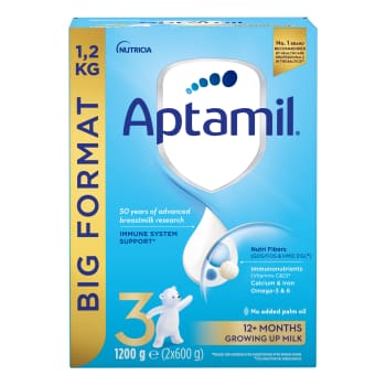 Piena maisījums APTAMIL 3 12+ 1,2kg