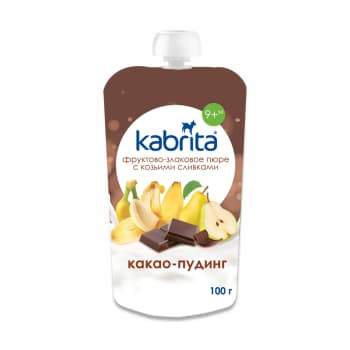Pudiņš KABRITA augļu-kakao 9+ 100g