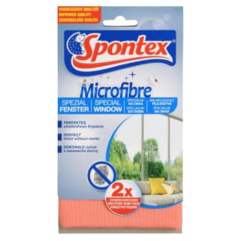 Drāna logu tīrīšanai Mikrofiber SPONTEX