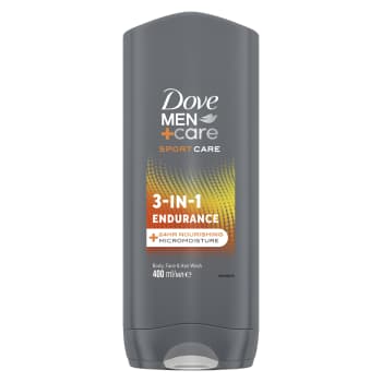 Dušas žel.DOVE Endurance 3in1 vīr.400ml