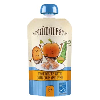 Biez.RŪDOLFS BIO dārz.kusk.zivs 6+ 110g