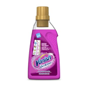 Traipu tīrīšanas līdzeklis VANISH OxiAction Pink 750ml
