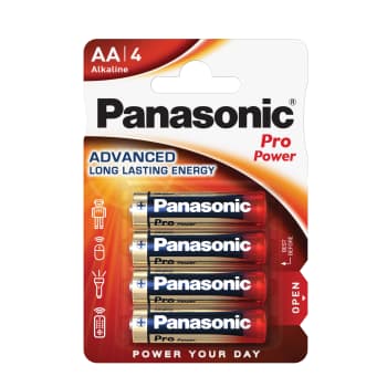 Baterijas PANASONIC LR6PPG 4gab.