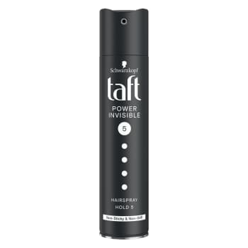 Matu laka TAFT POWER INVISIBLE 250ml